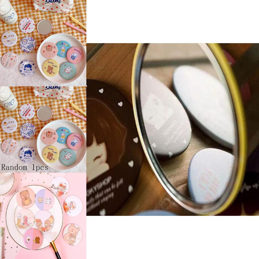 Fashion Mini Makeup Mirror Pocket Compact Cosmetic Vanity Girls Mirror
