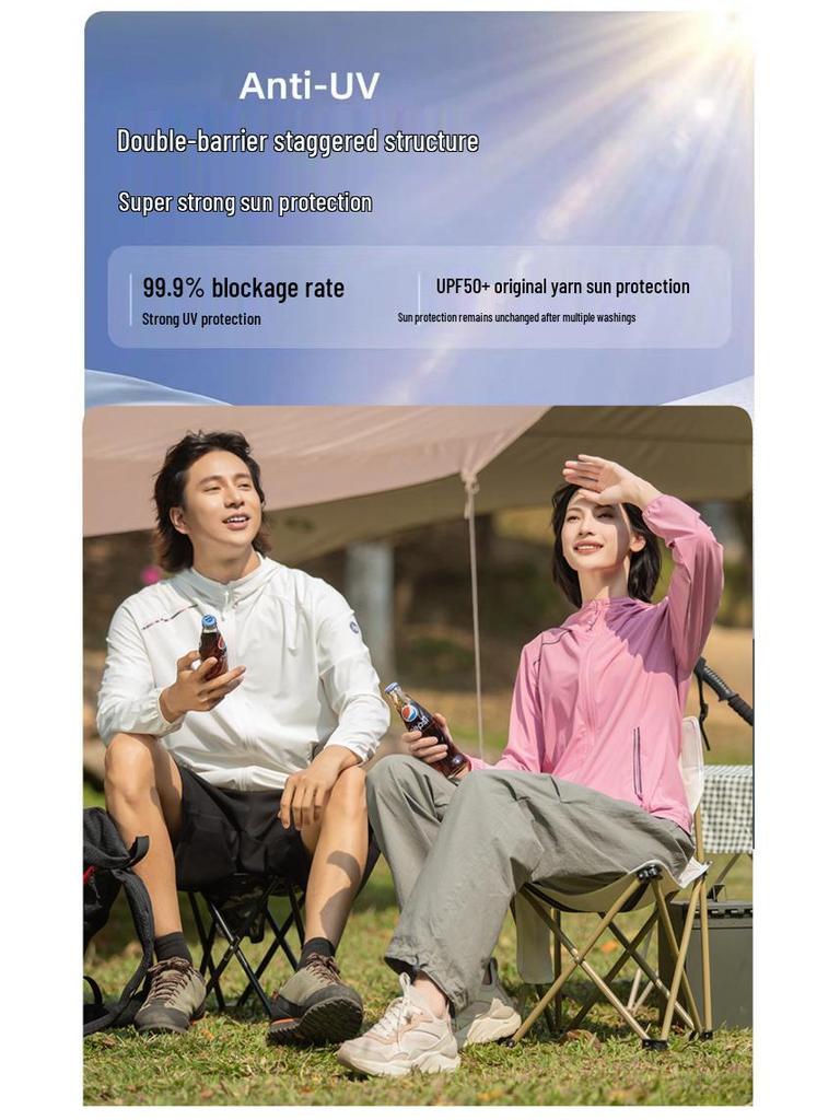 Women's Summer UV-Blocking Ice Silk Jacket - Breathable Plus Size Sun Protection for Running