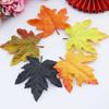 High Quality Maple Leaves Halloween Festival Party Decor Autumn Home Wall Ornaments Stage Wedding Scrapbooking Artificial Plants