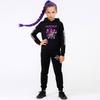 Kids Girls Long Sleeve Hooded Sweatshirt And Pants Set For Toddler And Big Kids 2Pcs Outfits