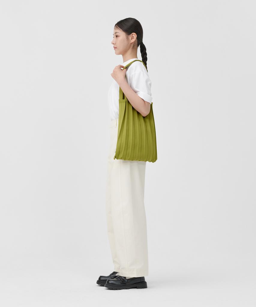 Pleatsmama New Shoulder Bag Olive