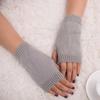 2020Fingerless Gloves Mitten Girl Women Soft Arm Warm Knitted Winter Warm Keep Gloves Mittens for Women Cold Weather Women Mittens