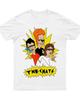 Maglietta bianca unisex in cotone della band The Chats tutte le taglie S-5XL BT461