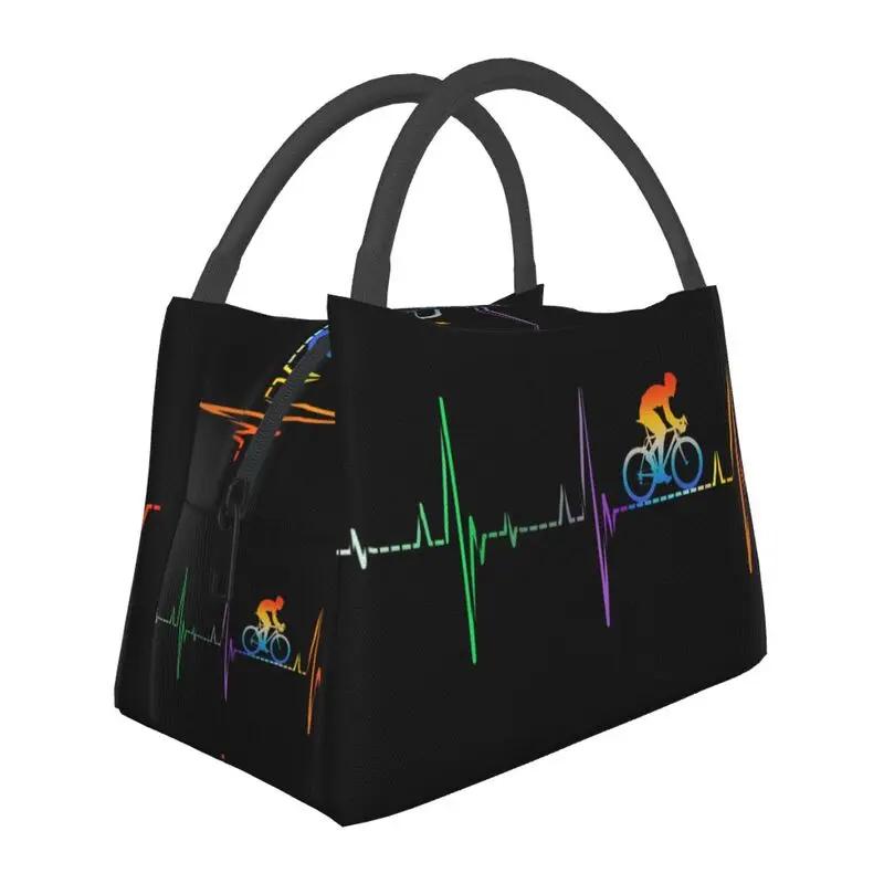 Herzschlag Basketball Isolierte Lunchtaschen für Damen Sport Wiederverwendbare Kühltasche Thermische Lebensmittel Lunchbox Outdoor Camping Reise