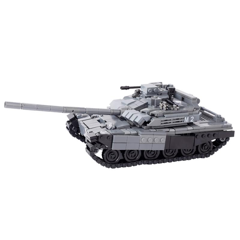 MOC WW2 Militray Soviet T34 Main Battle Tank Model Building Blocks War Scene Russia Fighter Armored Car Bricks Toys Boys Gift