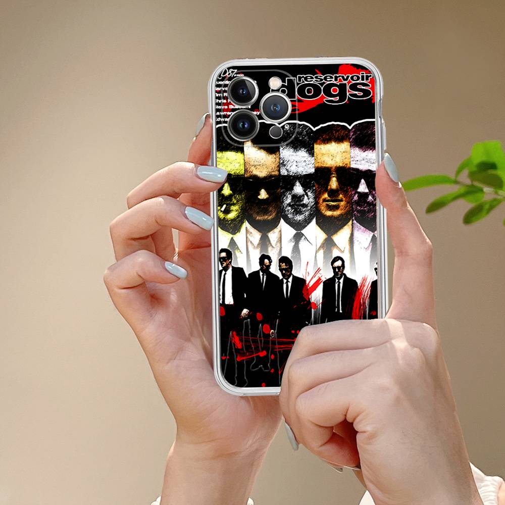

Crime Movie Reservoir-Dog Transparent Soft Phone Case For IPhone 15 12 14 16 17 13 Plus 11 Pro Max 13 Pro iPhone 13 pro