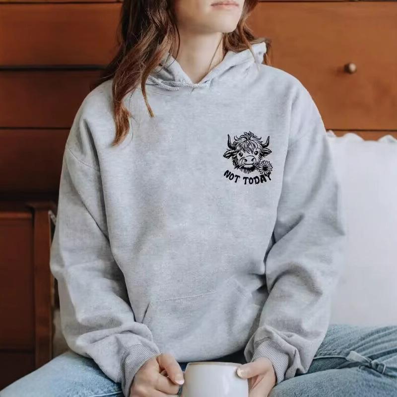 2025 Unisex Letter Print Velvet Hoodie: Spring, Autumn, Winter Collection