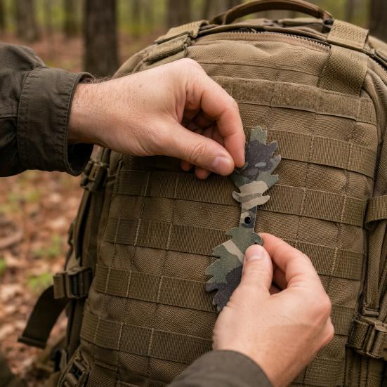 Hunting Accessories Easy to Install Ring Cloth 13.8 Cm 10 Pcs