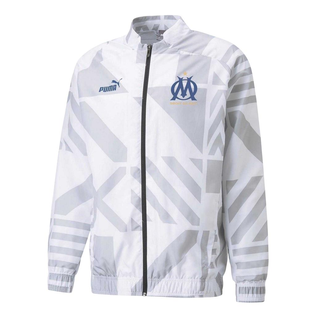 Puma Mens Prematch Olympique De Marseille FC Jacket