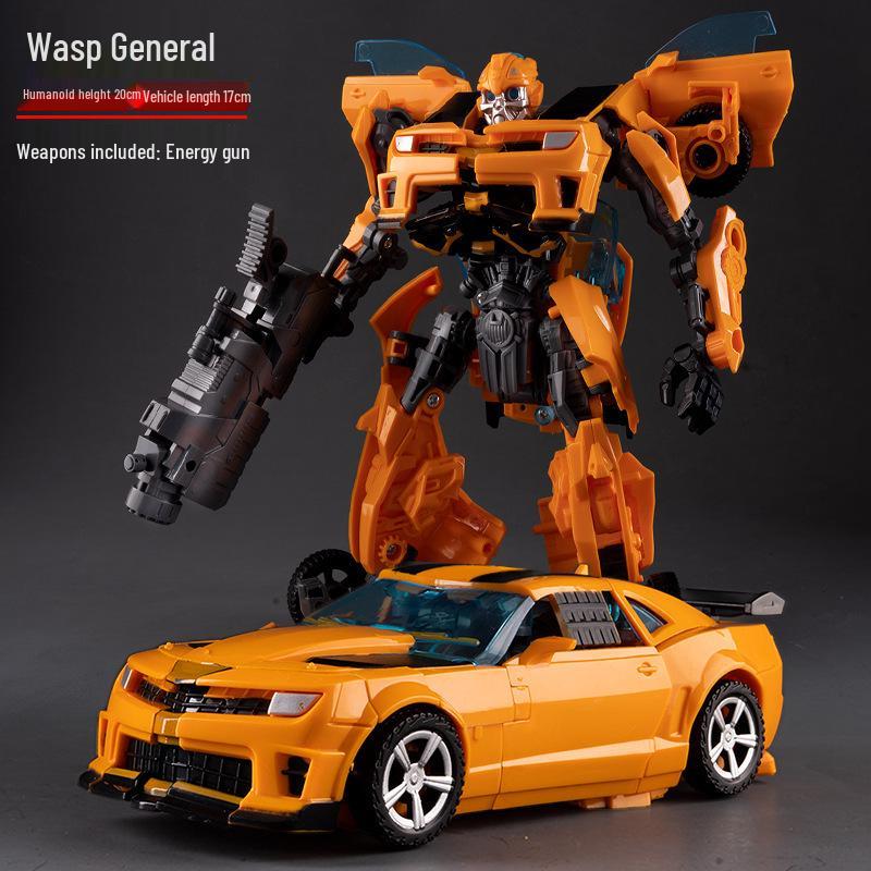 Optimus Bumblebee Autobot Transforming Robot Figure - Children's Gift