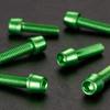 6pack Bike Brake Calipers Bolts Stainless Steel Screw Calipers Screws Retainers for Accessory Mounting