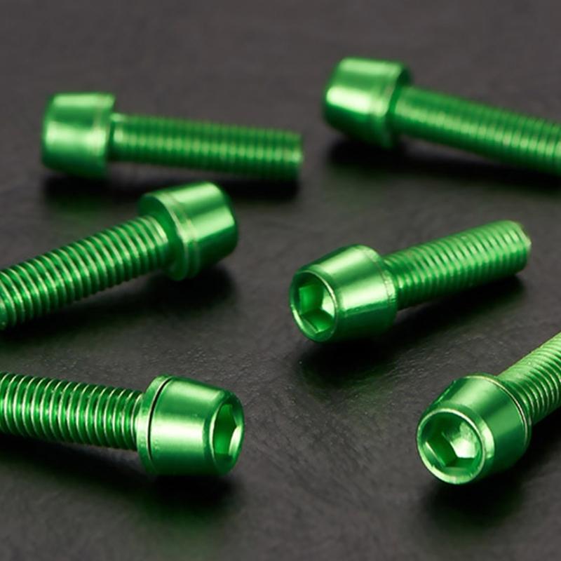 6pack Bike Brake Calipers Bolts Stainless Steel Screw Calipers Screws Retainers for Accessory Mounting