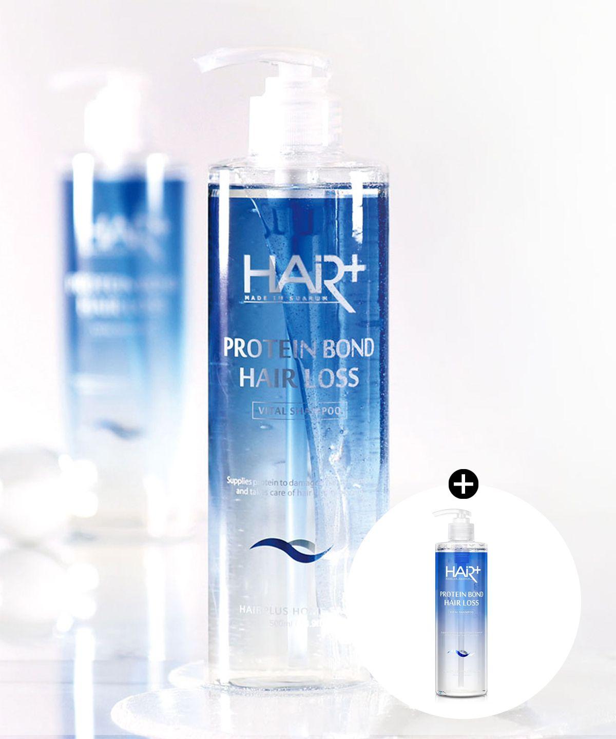 Damaged Hair Improvement Scalp Care Protein Bond Hair Loss Shampoo 500ml 2 Bottles