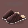 Couple Shoes, Indoor Silent and Anti-slip Cotton Slippers for Home Use