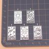 5pcs/set Tarot Charms Supplies For Jewelry Cell Phone Pendant New In