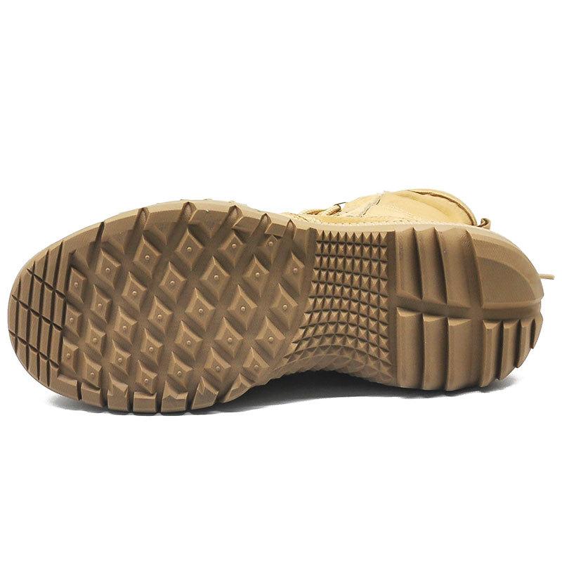 2024 Kaliteli Taktik Botları Erkek Yan Fermuarlı Çöl Savaş Botları Eğitim Botları Kaymaz Aşınmaya Dayanıklı Dış Mekan Yürüyüş Ayakkabıları