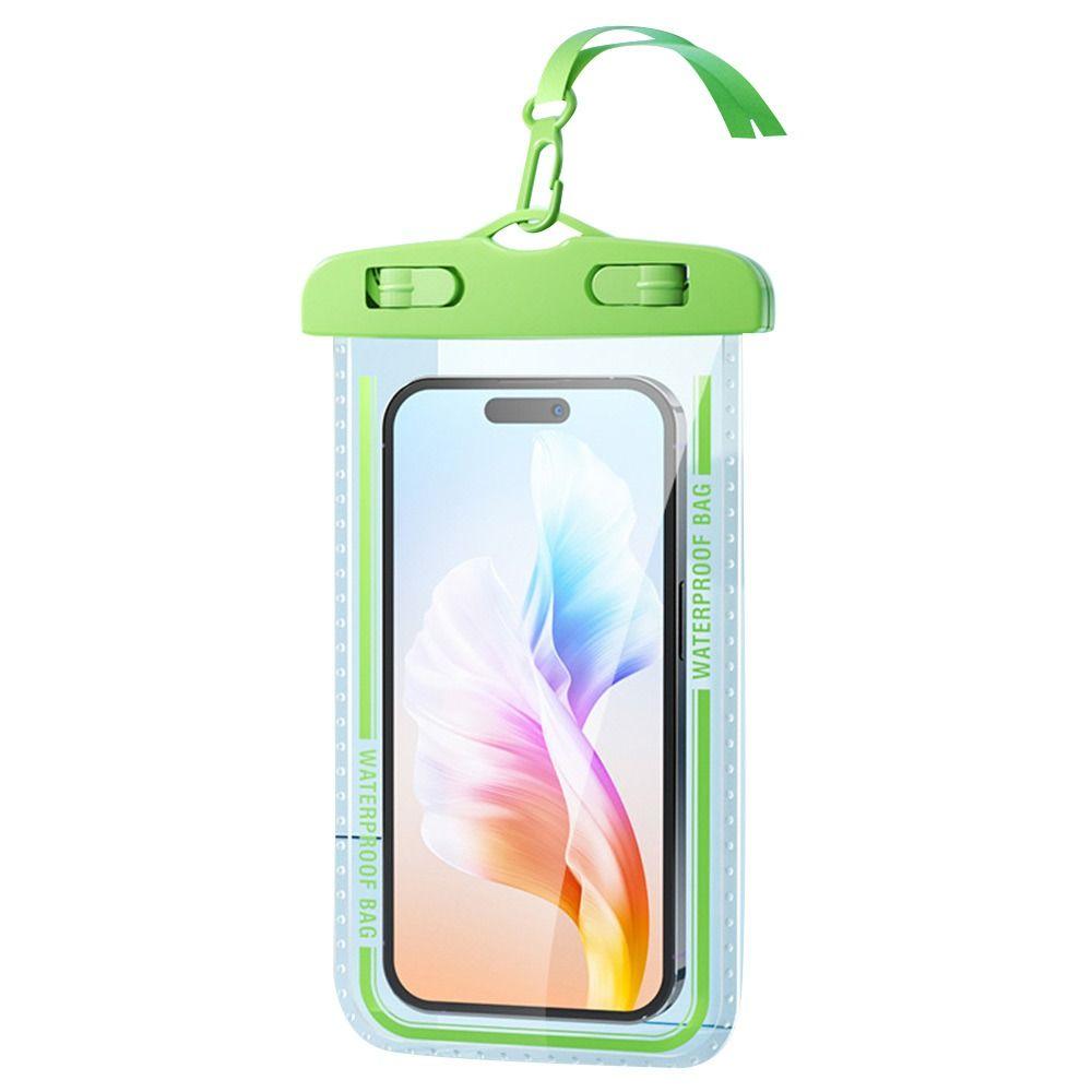 

Водонепроницаемый светящийся водонепроницаемый чехол для телефона с полным обзором, прозрачный чехол для сенсорного экрана для подводной фотосъемки, сумка для плавания