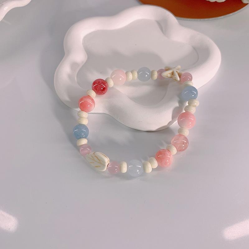 JYL TS Bracelet  Meteorite Pattern Style Brings Cosmic Luck & Mystery starfish leaf тёмно-рыжий