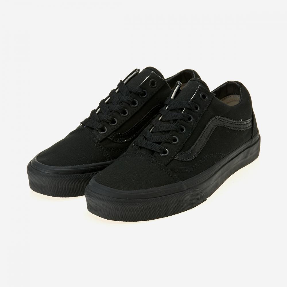 Vans Old School   Black Black  Canvas  Vn 0d3hbka Black Black  Canvas 