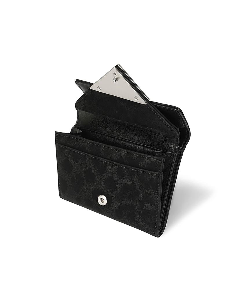 Fennec Triangle Doco Wallet - Leopard Black