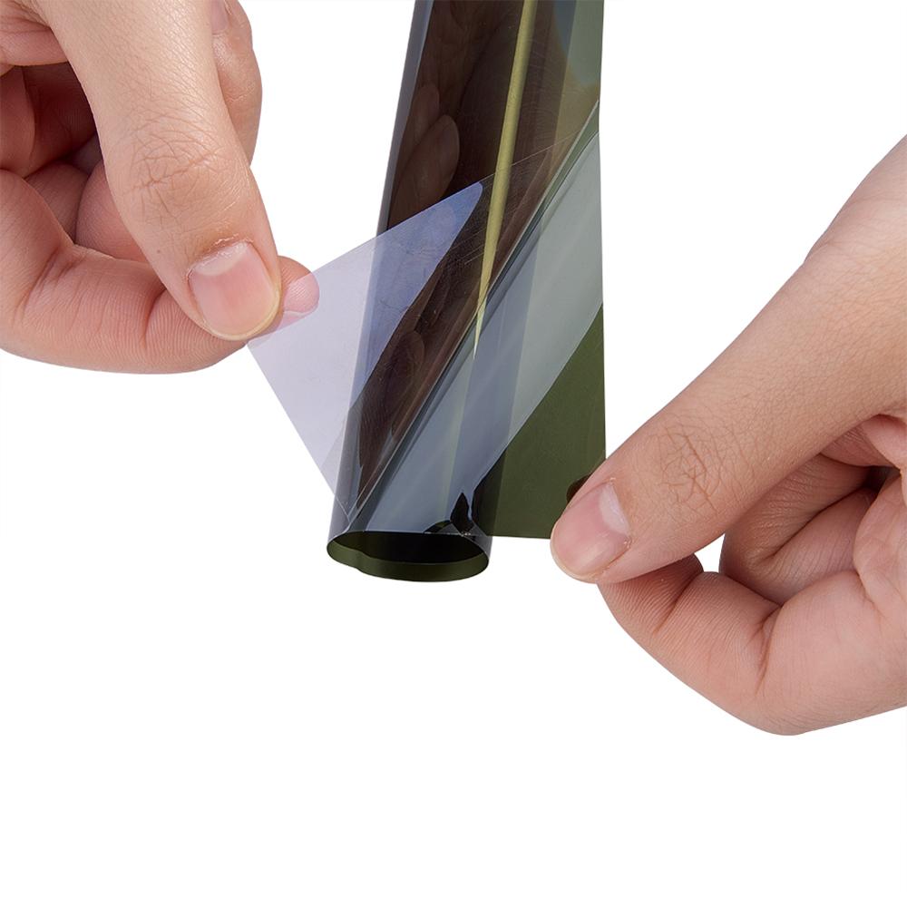 AUMOHALL 20% VLT Dark Olive Car Side Window Tints UV Block Film Shades Sticker Anti Look Glass Foils IR 42% UV 99% 50cm X 300cm