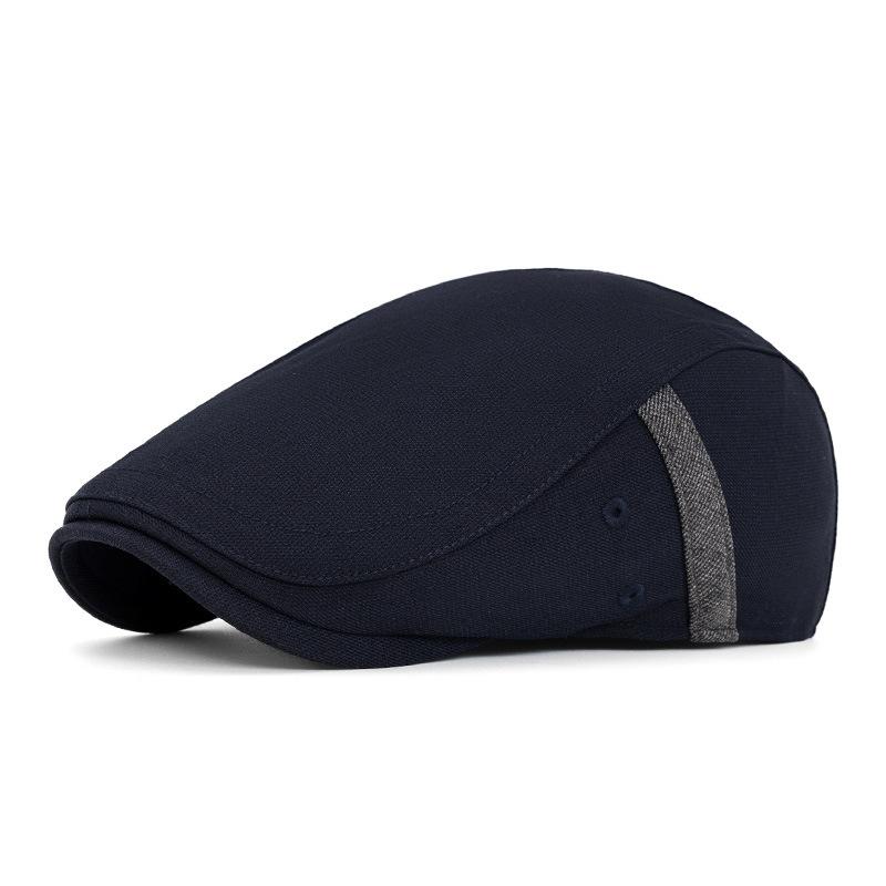 Men's Spring Summer Peaked Cap British Forward Cap Retro Beret Outdoor Sun Hat