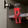 Cabinet Door Quick Leveling Device 2 in 1 Positioning Installation Jig Door Panel Mounting Rebounding Device Drilling Locator
