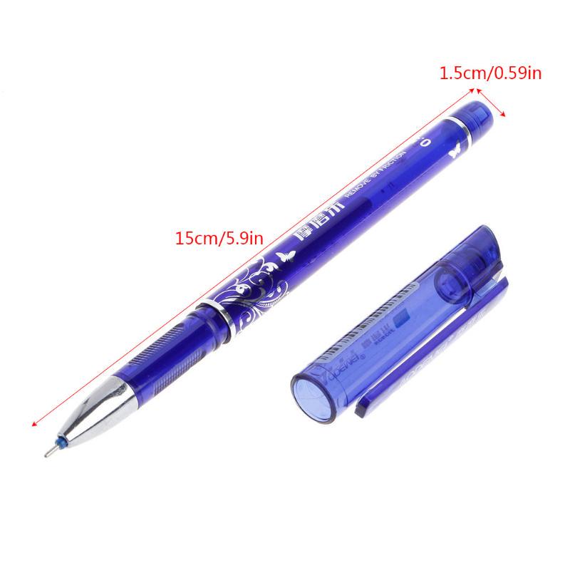 3 Pezzi Ricariche Penna Gel Cancellabile È Rosso Blu Inchiostro Blu /Nero Una Penna Neutra Magica per Scrivere