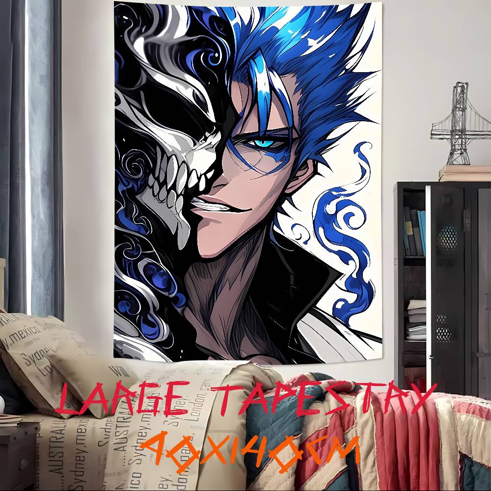 Fashion Cool Anime BBleachS Tapestry Decoration Bedroom Dormitory Background Cloth Holiday Home Party Living Room Club Tapestry