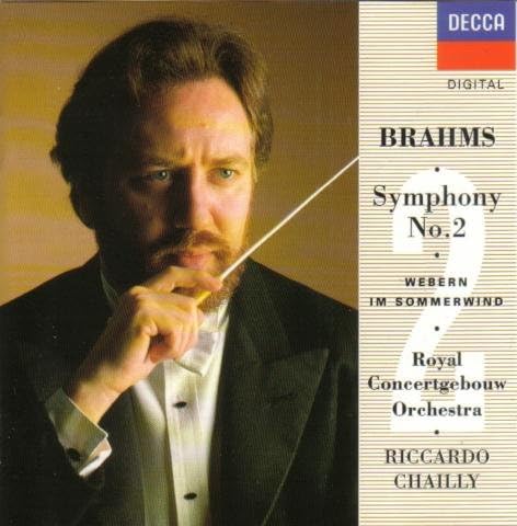 

CD ROYAL CONCERTGEBOUW ORCHESTRA RICC Brahms Symphony No. 2 Webern 4303242 DECCA Europe Classical Used