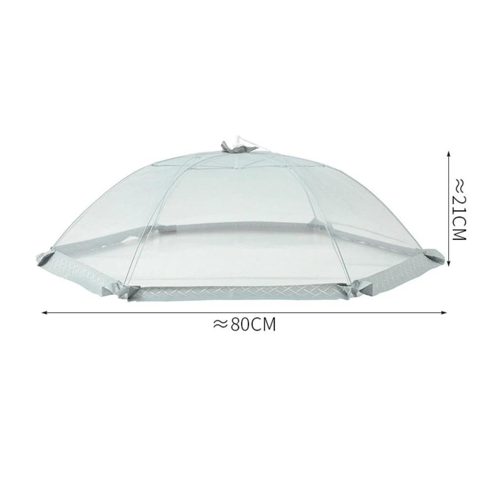 Insect-Proof Dining Table Cover Mesh Food Umbrella Durble Kitchen Dish Covers  Kitchen