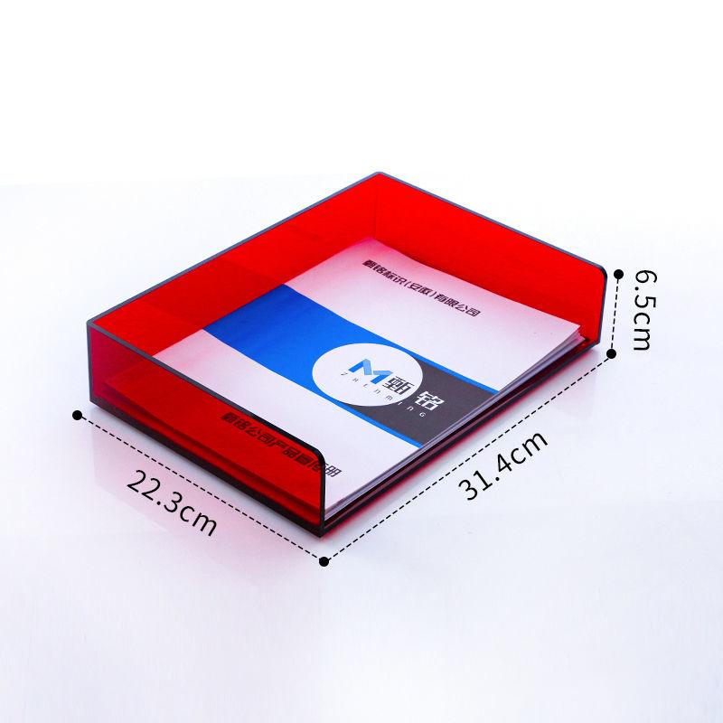 Акриловый органайзер для бумаг лоток для писем на стол офисные принадлежности хранение папок для дома школы организация рабочего стола декор 19390₽