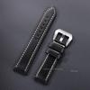 Crazy Horse Leather Watch Strap 20mm 22mm 24mm 26mm for Panerai Vintage Watch Band Black Blue Brown Handmade Watchband Accessory