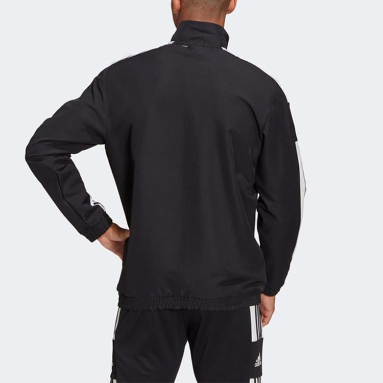 adidas Jackets Men's Black Stand Collar Moderate Other GK9549