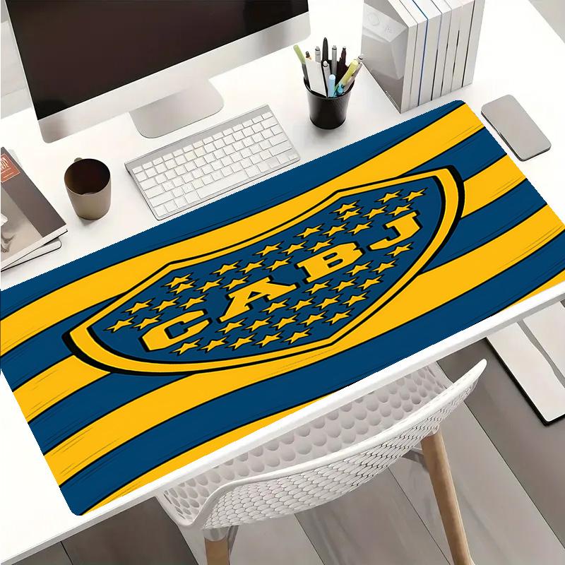 Club Atlético Boca Juniors Mouse Pad - Non-Slip Rubber Base, Smooth Surface for Work,Gaming,Office,And Home Use, Desk Mouse Pad