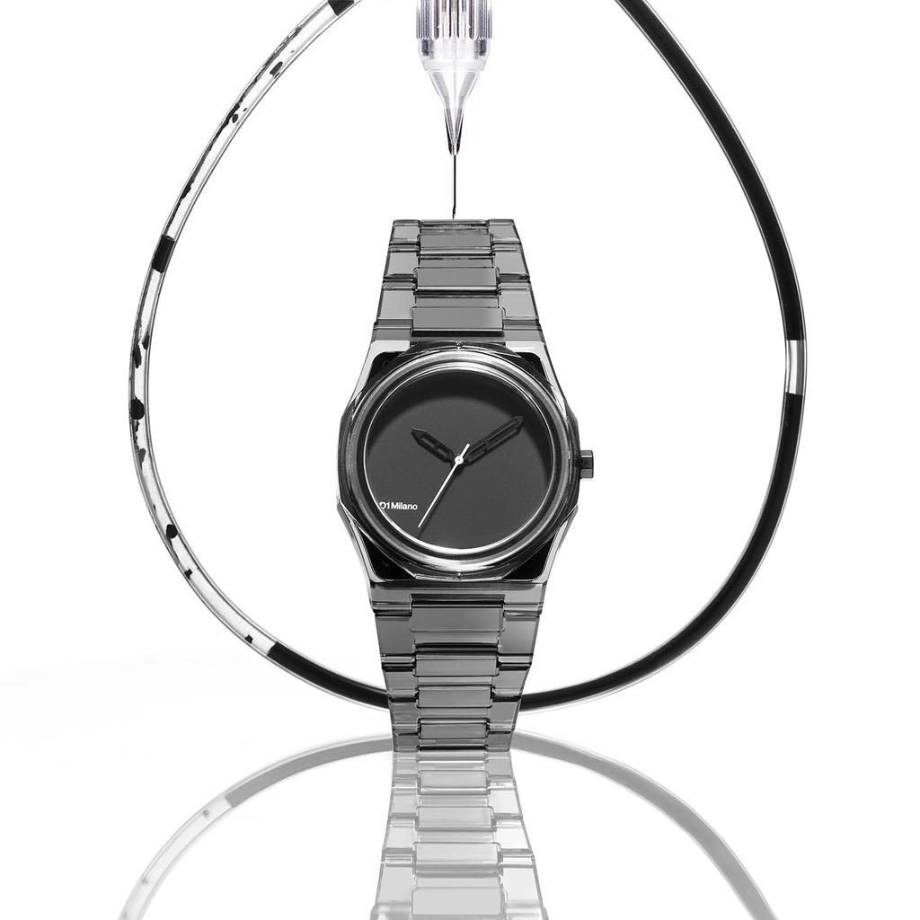 Autorisierter Händler D1 Milano Uhr NYBJ02 Nylon EXP Schwarz 39mm [D1 MILANO] Herren Damen