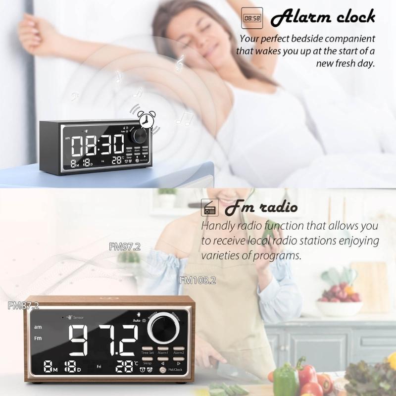 

Multiple Function Oaken Clock Integrated LED Screen Broadcast Structure Sophisticated Decoration China Mainland