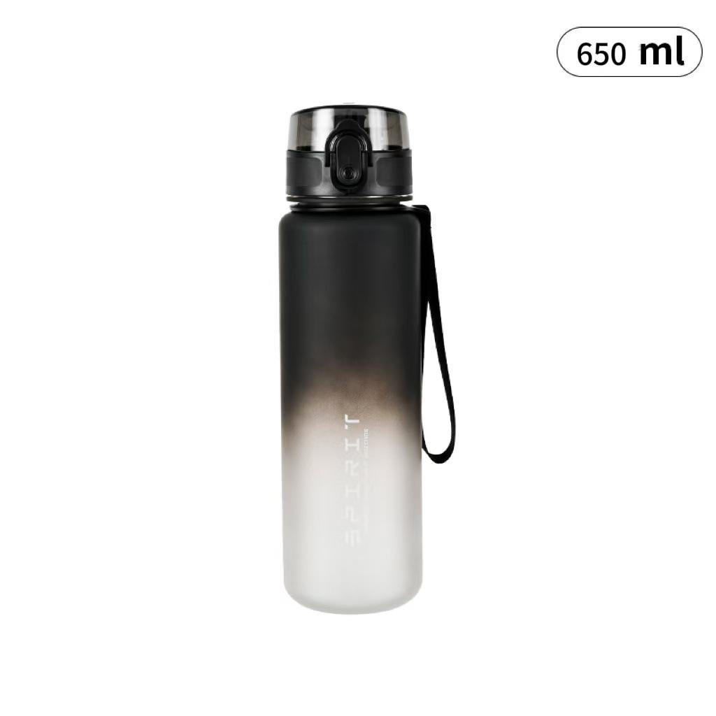 Large Capacity Sports Water Cup Plastic Anti-fall Outdoor Portable Space Cup Student Fitness Water Cup