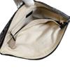 Gucci Leopard Print Clutch Bag Hand Pouch Gray Canvas Unisex Used