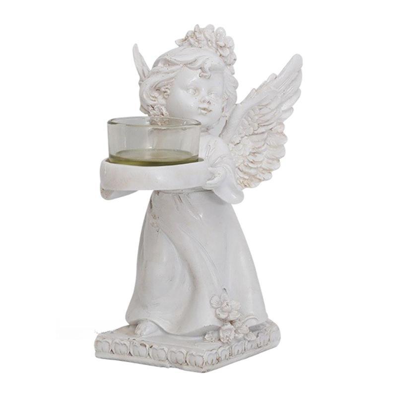 

Винтажный Домашний Декор Гостиная Спальня Фигурки Ангелов Рождественское Украшение Декоративный Ангел Подсвечник