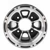 8in ATV Wheel High Strength Sporty Look Aluminum Alloy Wheel Rim for Quad Bike Go Kart Golf Cart Front Width: Approx.