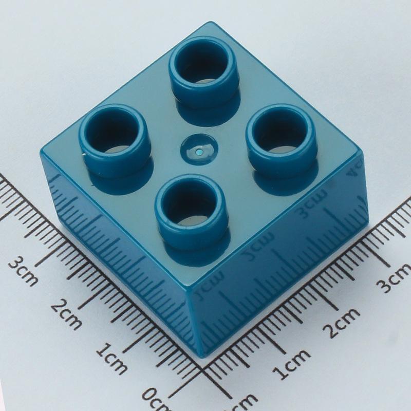 

12pcs DIY Large Building Block Brick 2X2 Bricks Big Size Bricks Toys For Educational Children Kids Gifts