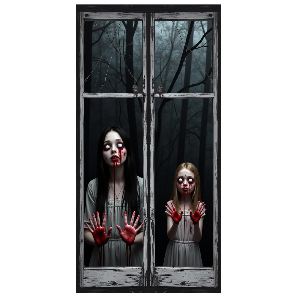 Gothic Theme Gothic Horror Banner Scary Decorations Blood Effect Horror Decoration For Theme Party Gothic Gathering Horror