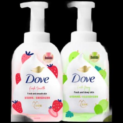 Dove Fruit Milk Moisturizing Smooth Shower Foam Duo Pack