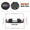4PCS OD 58MM/60MM/63MM/65MM Cap For Rims SSR XXR Emblem Wheel Center Cap Sport Car Logo Wheel Cover Hub caps