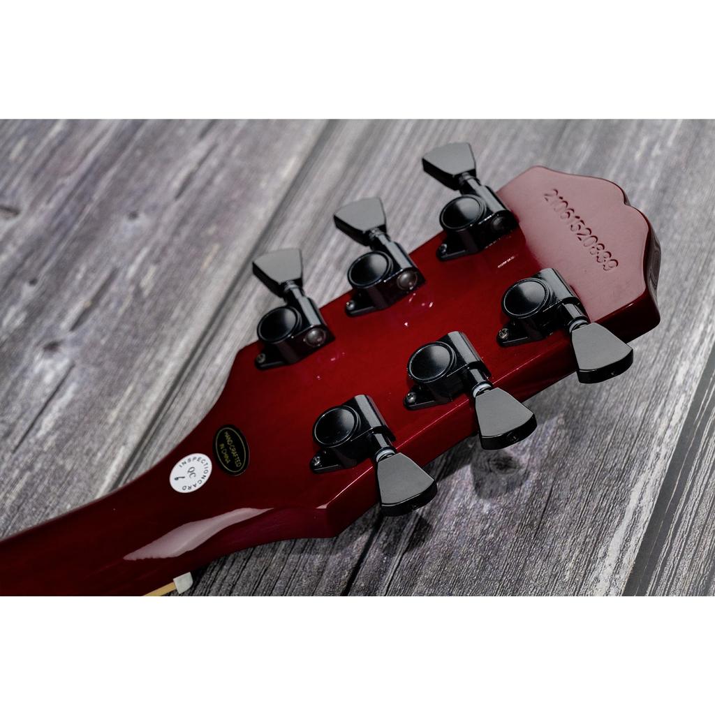 Musiclily Economy Sealed Tuner Set for Epiphone Les Paul Guitars with Black Keystone Buttons 3-in-1 Roto-Style SG/ES