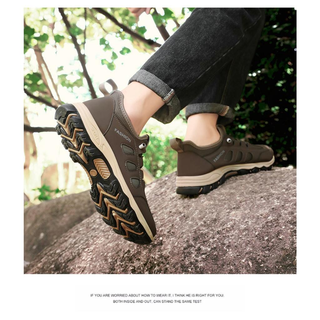 Men's Shoes, Sports Shoes, Wear-resistant and Anti Slip Travel Shoes, Outdoor Hiking Shoes
