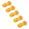5pcs Cuticle Scissors Cover Protector Cat   Shape Silicone Cuticle Trimmer Protective Sleeve for Nail and Toenails