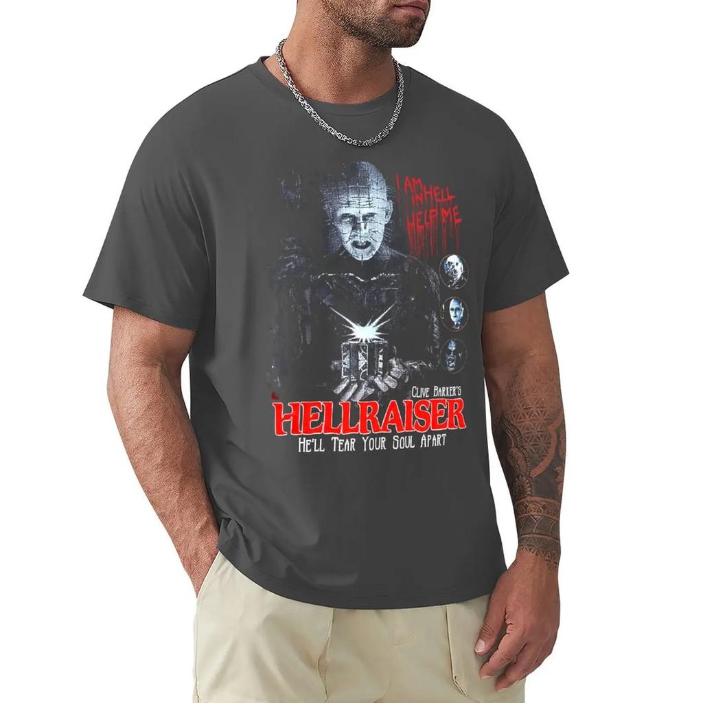 Hellraiser Art TShirt Tops Tees Mens T Shirts Casual Stylish