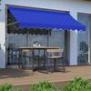 Tendalino Gazebo Impermeabili Telescopico Tessuto Anti-UV Oxford Negozio Esterno Banner Sostituzione Tendalino Tessuto di Ricambio Tenda da Porta